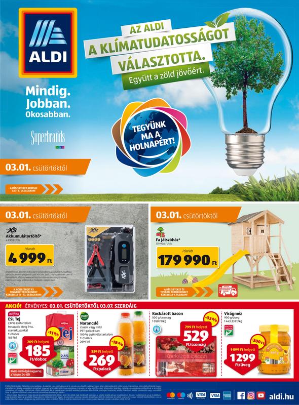 ALDI Akciós Újság 2018 03 01-03 07 - 01 oldal