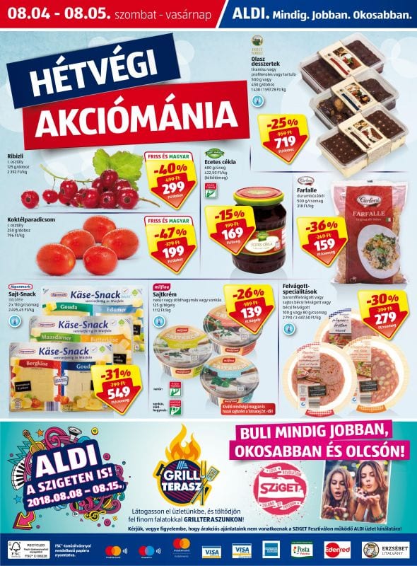 ALDI Akciós Újság 2018 08 02-08 08-ig - 20 oldal
