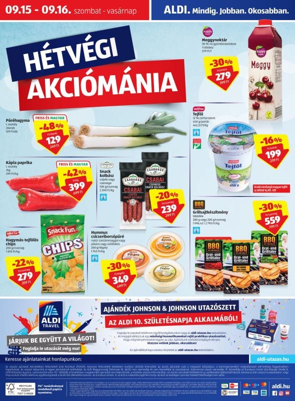 ALDI Akciós Újság 2018. 09.13-09.19-ig - 20 oldal