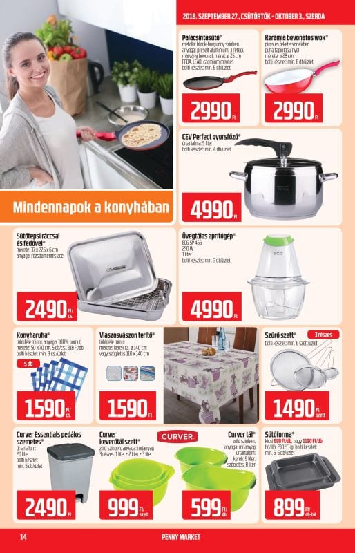 PENNY Akciós Újság 2018. 09.27-10.03-ig - 14 oldal