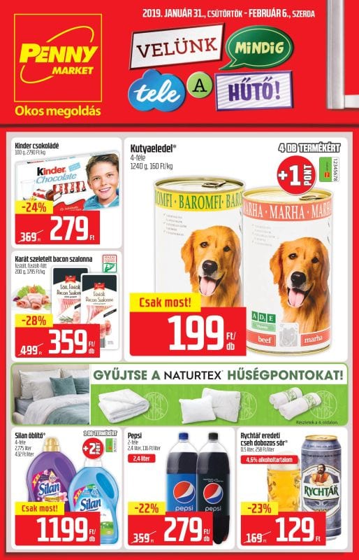 PENNY Akciós Újság 2019. 01.31-02.06-ig - 01 oldal