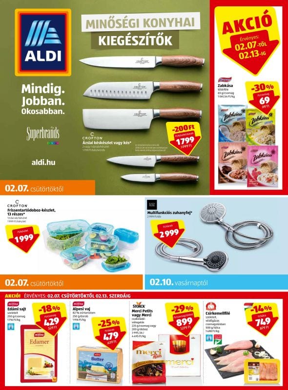 ALDI Akciós Újság 2019. 02.07-02.13-ig - 01 oldal