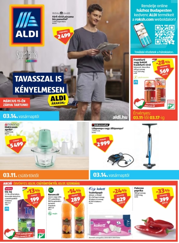 ALDI Akciós Újság Legújabb-2021.03.11-03.17. - 01 oldal