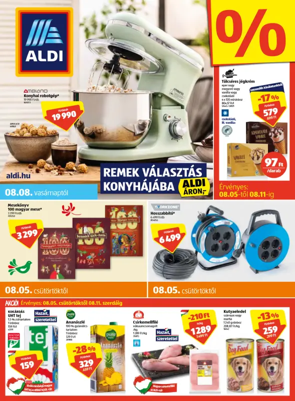 ALDI Akciós Újság Legújabb-2021.08.05-08.11. - 01 oldal