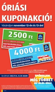 ALDI Akciós Újság Legújabb-2022.11.10-11.16